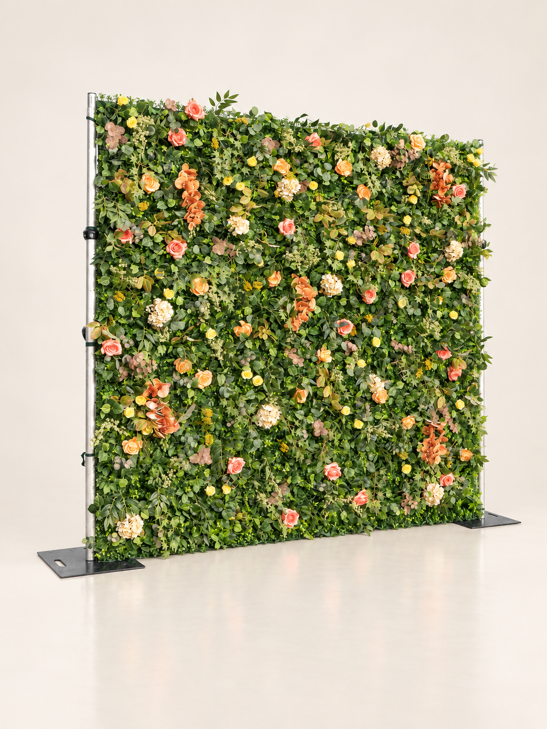 Verya: 3D Fabric Artificial Zip Up Curtain Flower Wall For Wedding and Events Decoration