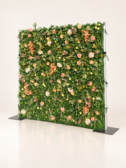 Verya: 3D Fabric Artificial Zip Up Curtain Flower Wall For Wedding and Events Decoration