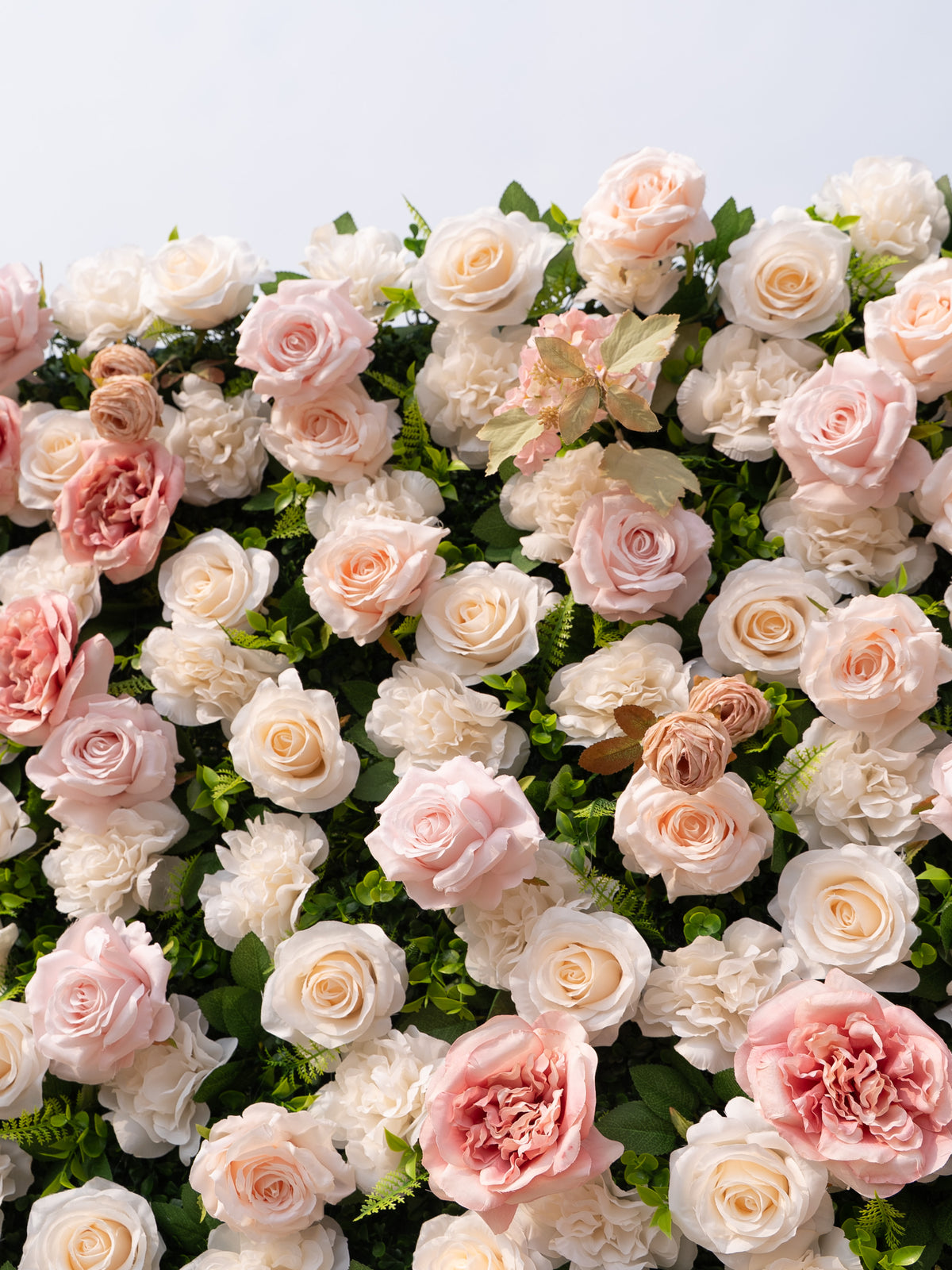 Vinca: 3D Fabric Artificial Zip Up Curtain Flower Wall For Wedding and Events Decoration