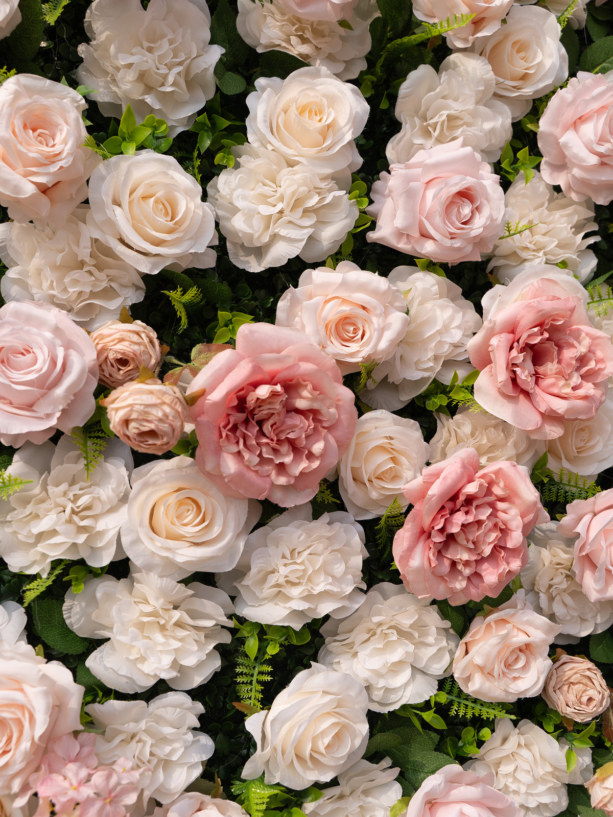 Vinca: 3D Fabric Artificial Zip Up Curtain Flower Wall For Wedding and Events Decoration