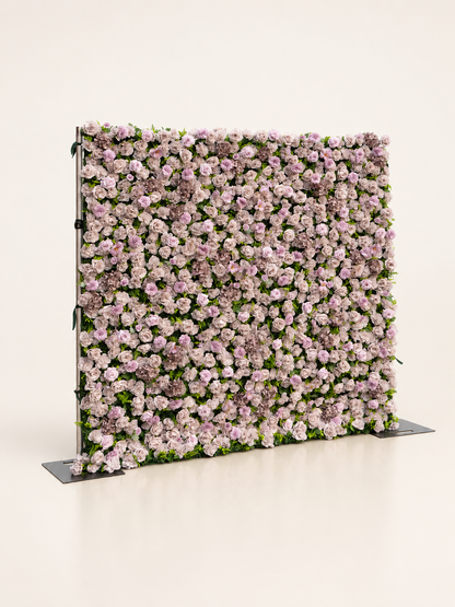 Viona: 3D Fabric Artificial Zip Up Curtain Flower Wall For Wedding and Events Decoration