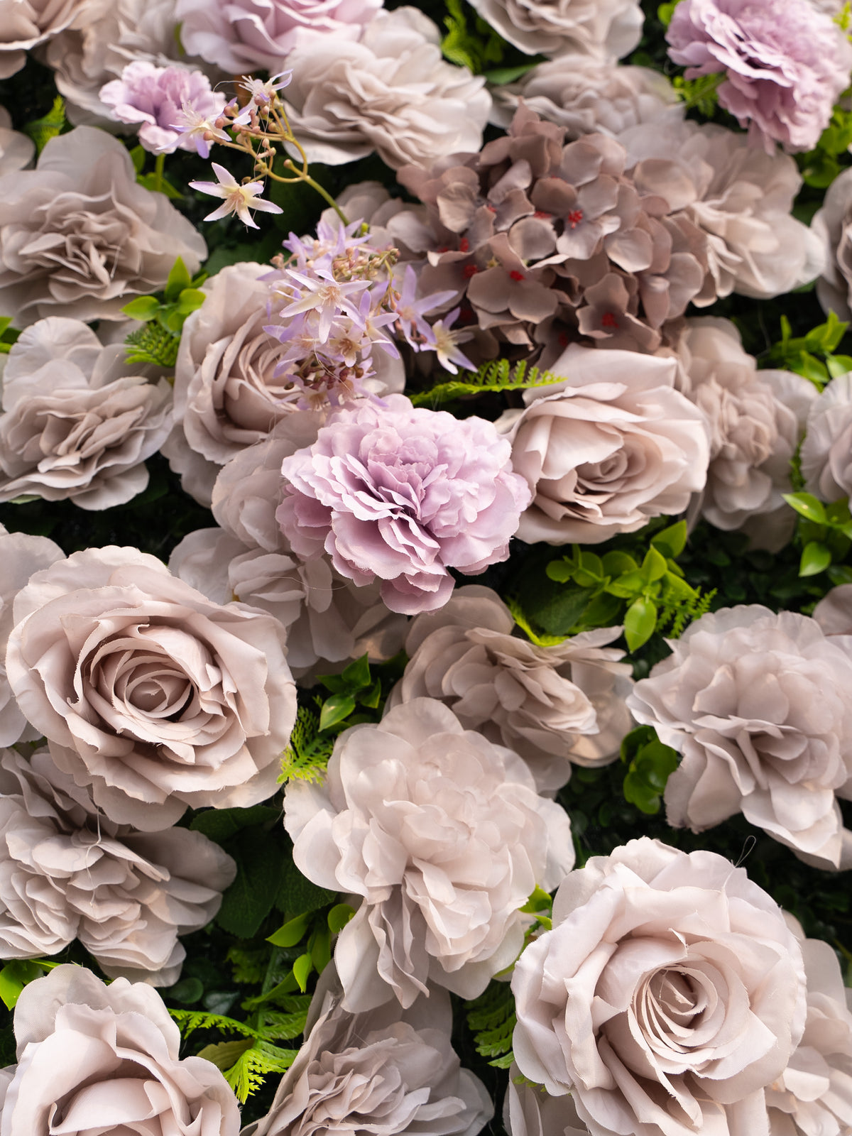 Viona: 3D Fabric Artificial Zip Up Curtain Flower Wall For Wedding and Events Decoration