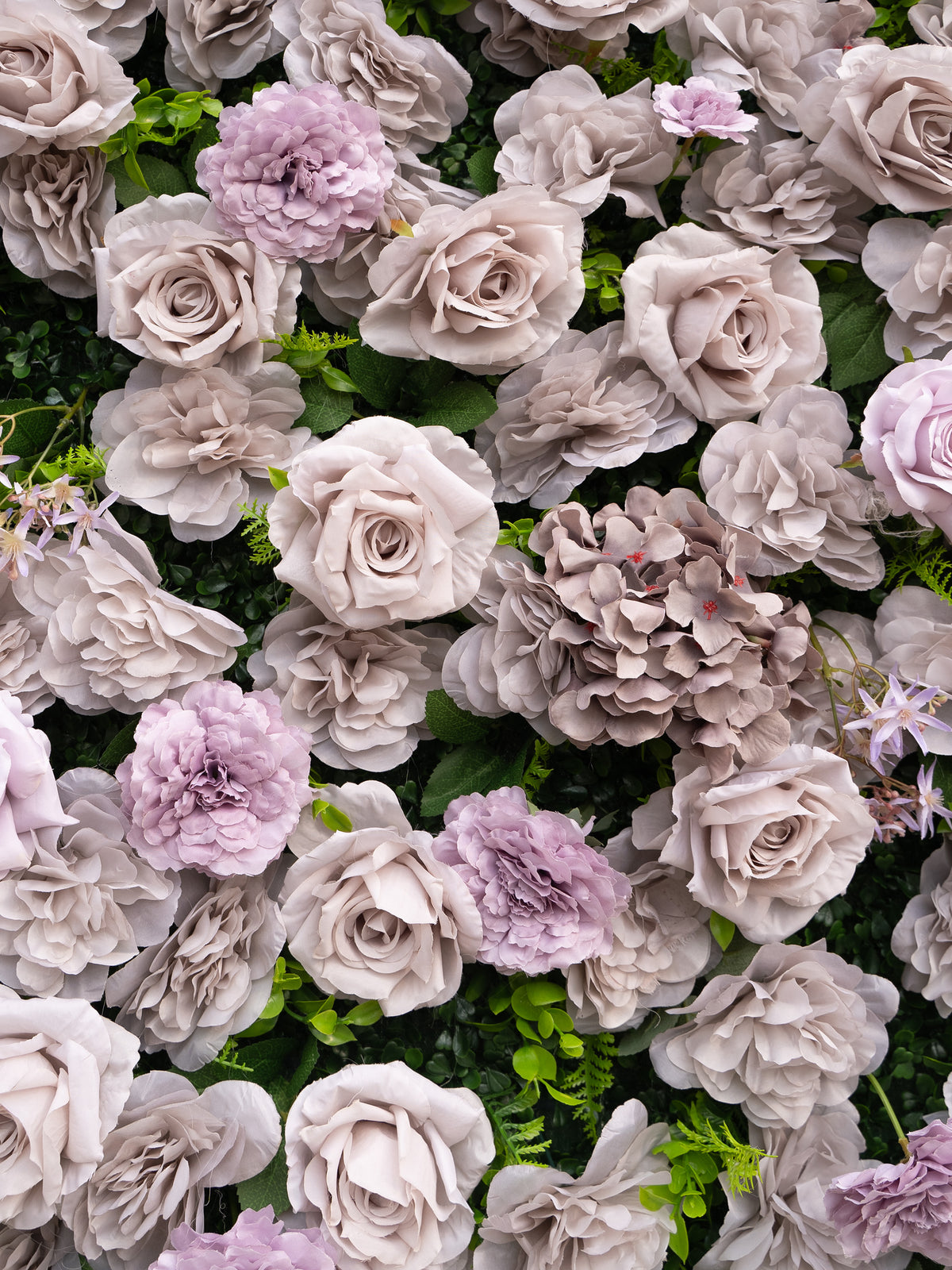Viona: 3D Fabric Artificial Zip Up Curtain Flower Wall For Wedding and Events Decoration