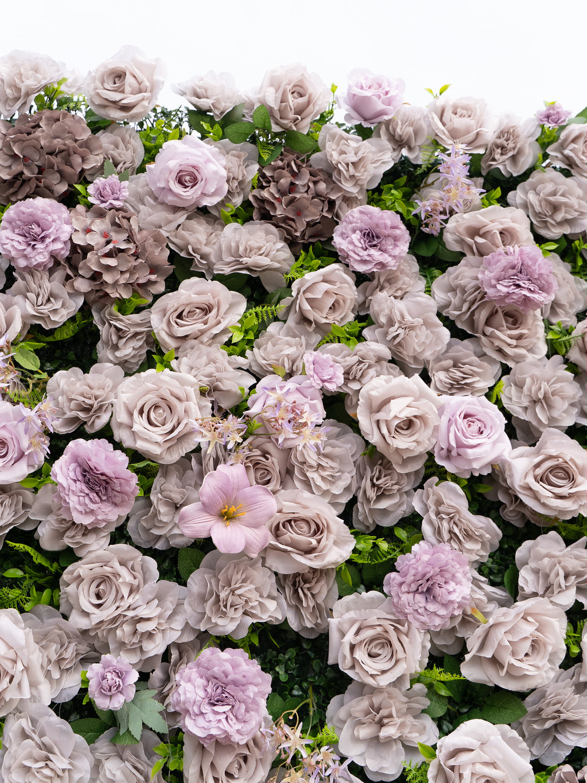 Viona: 3D Fabric Artificial Zip Up Curtain Flower Wall For Wedding and Events Decoration