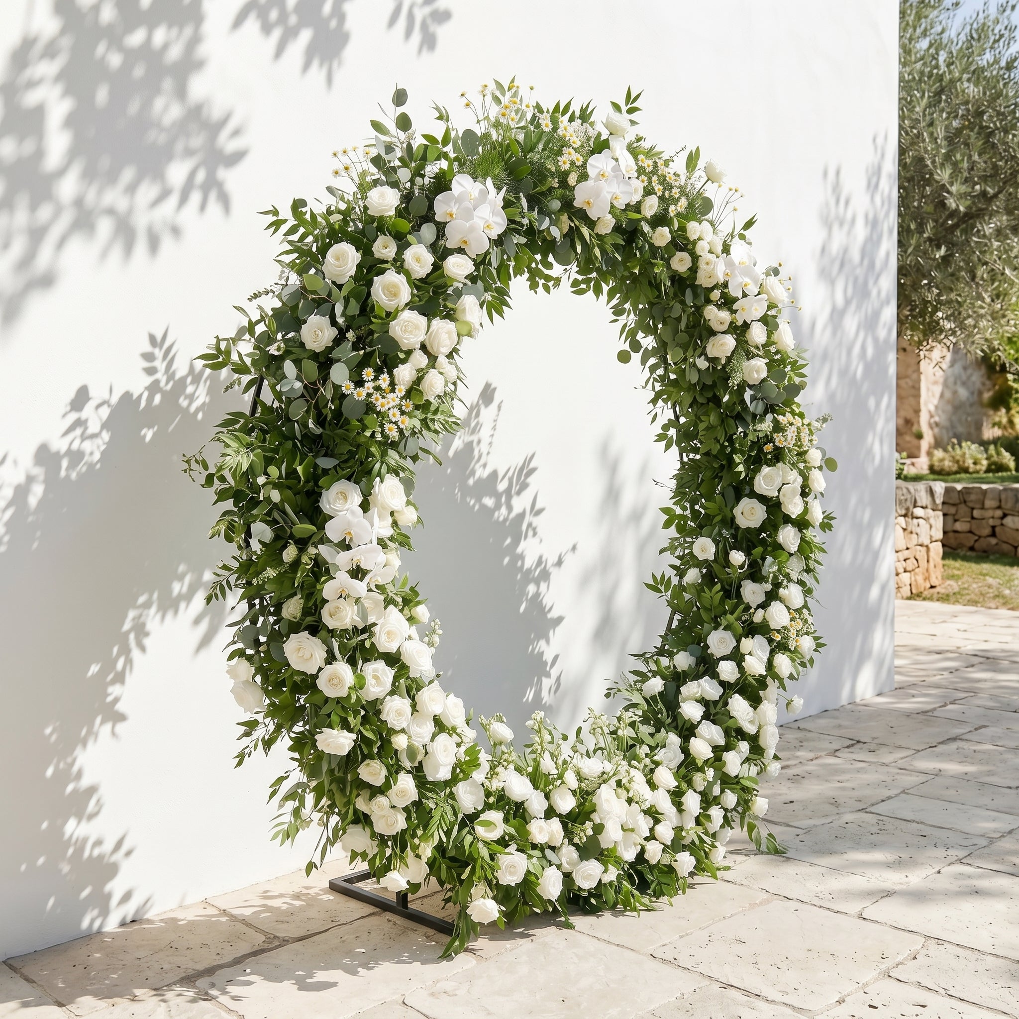 Virelaria 2026 New Wedding Party Background Floral Arch Decoration
