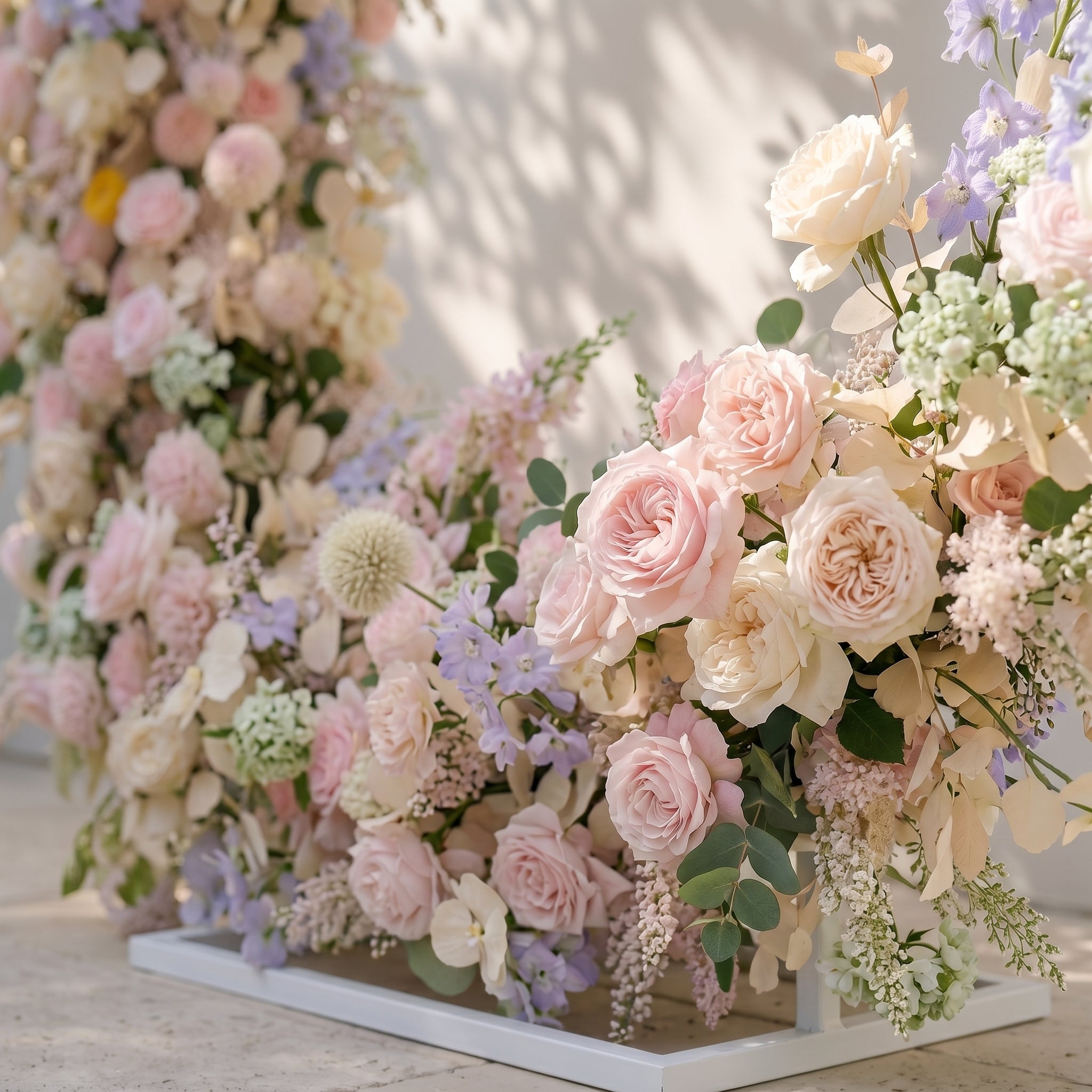 Zarensira moon arch: Wedding Party Background Floral Arch Decoration Including Frame