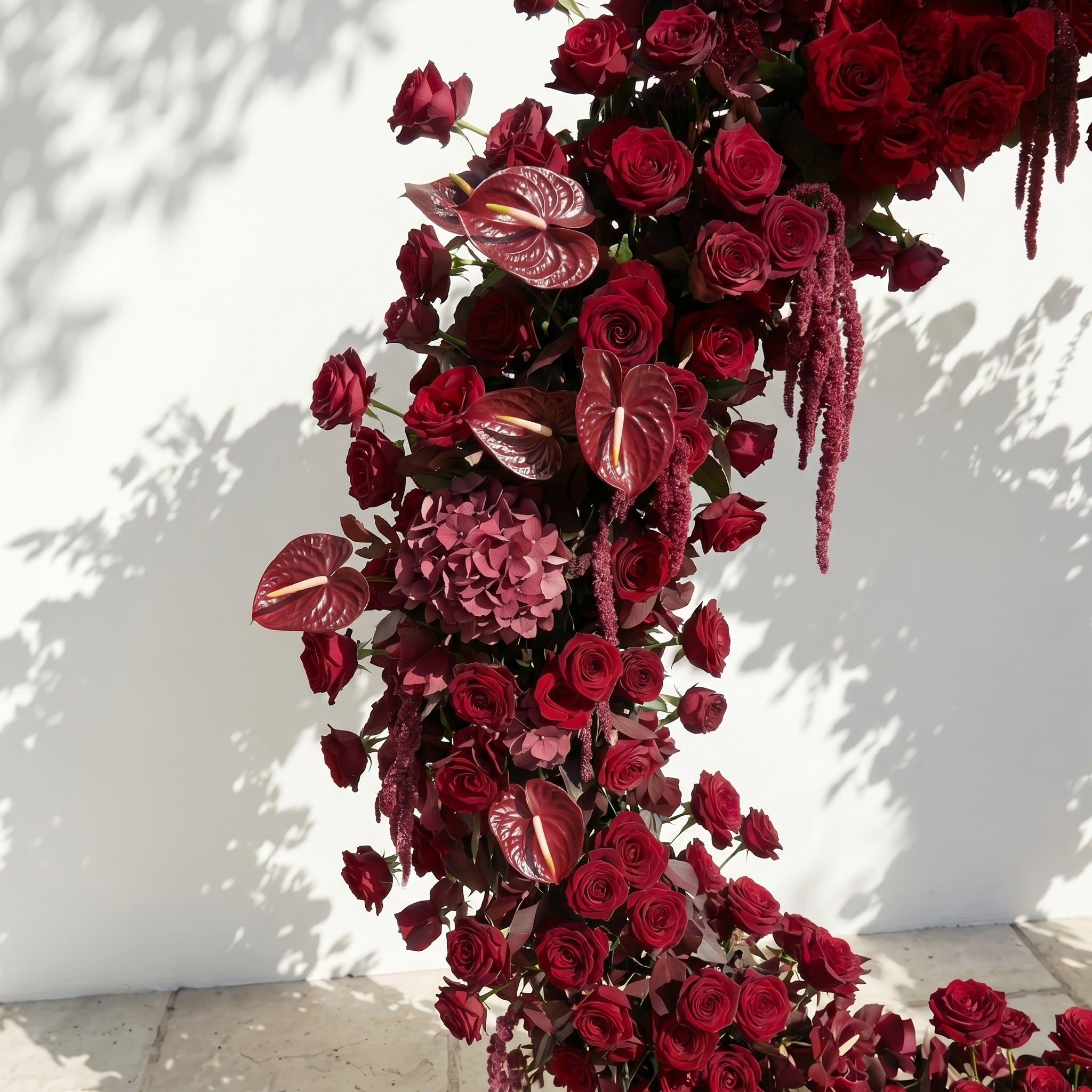 Tove 2026 New Wedding Party Background Floral Arch Decoration