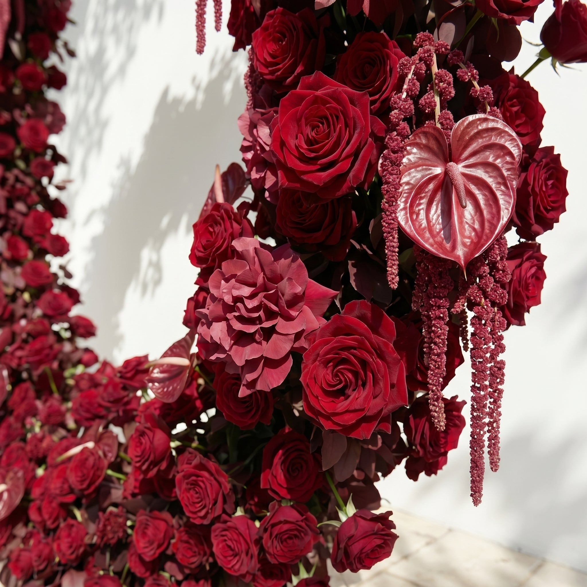Tove 2026 New Wedding Party Background Floral Arch Decoration