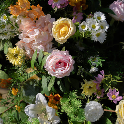 Aglaia: Wedding Party Background Floral Arch Decoration (Including Frame)