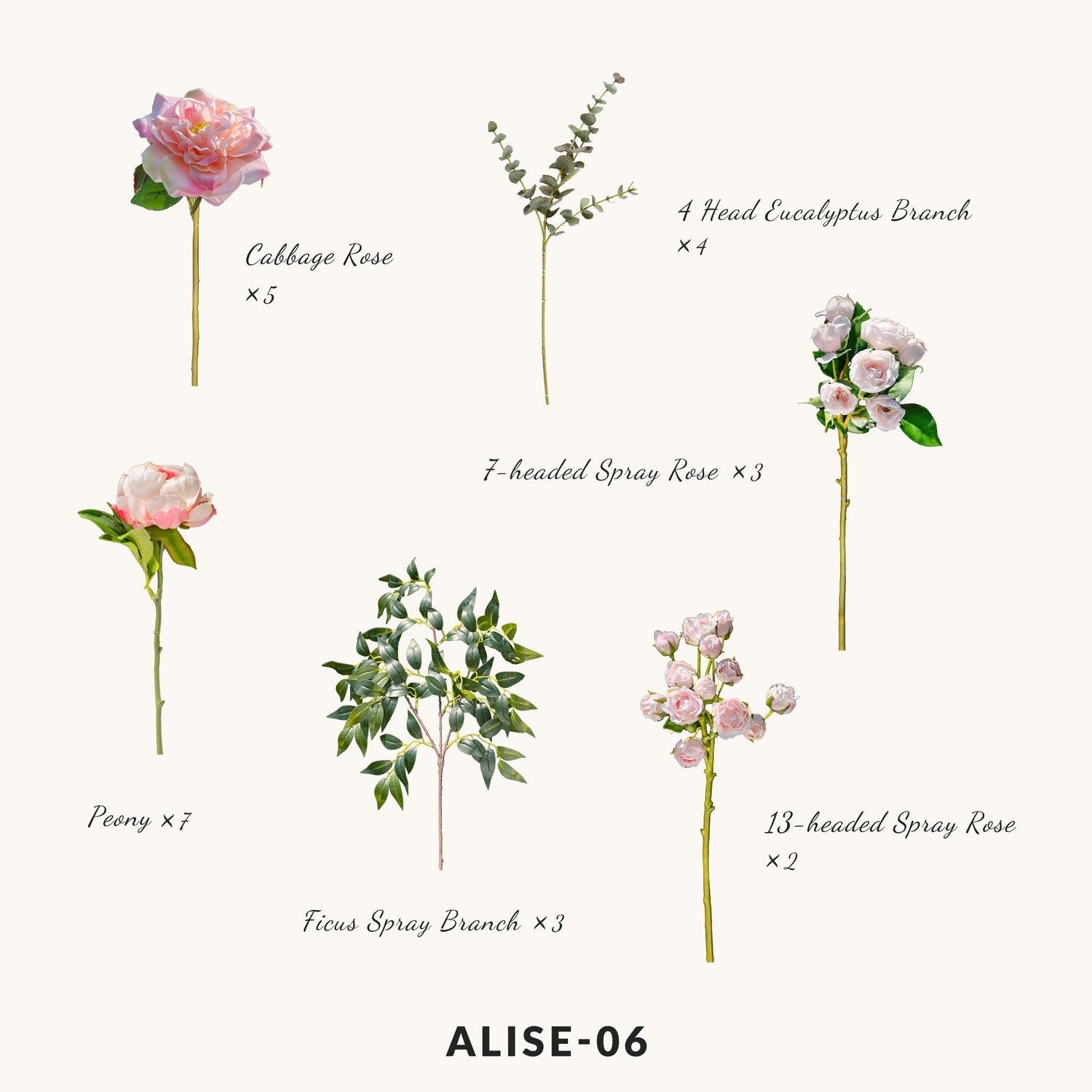 Same flowers in Alise&