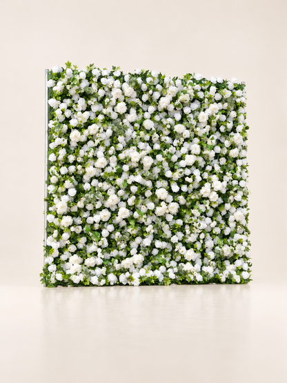 Amorette: 3D Fabric Artificial Zip Up Curtain Flower Wall For Wedding and Events Decoration