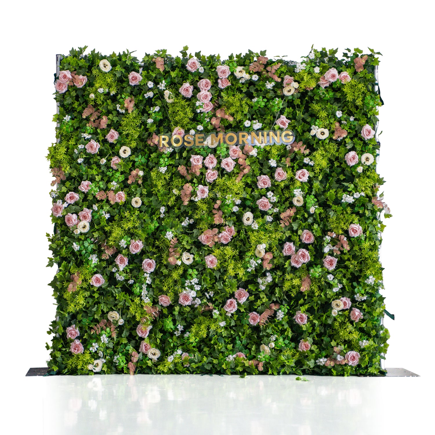 Bettina：4D Fabric Artificial rolling up curtain flower wall