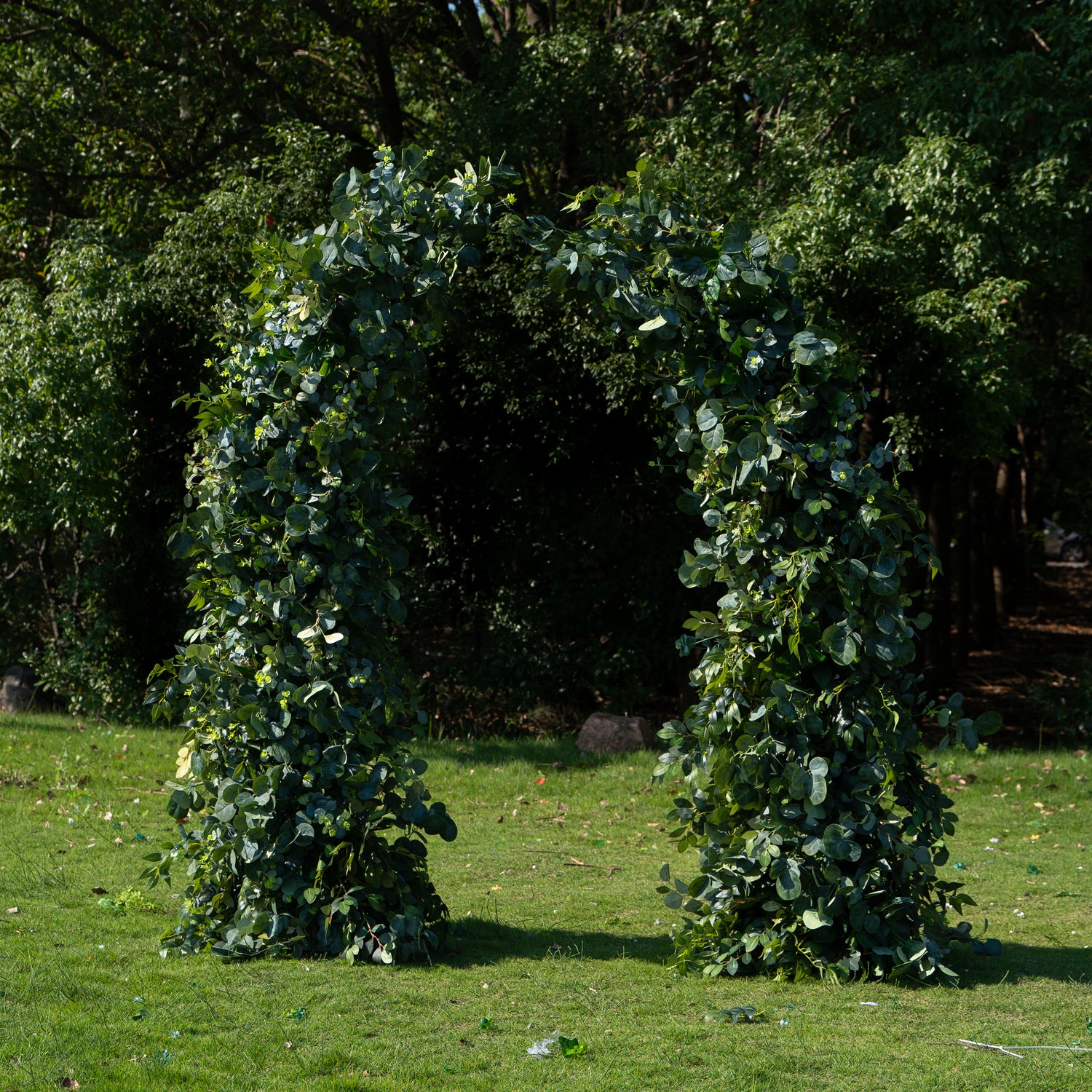 CA01：Wedding Party Background Floral Arch Decoration (Including Frame)