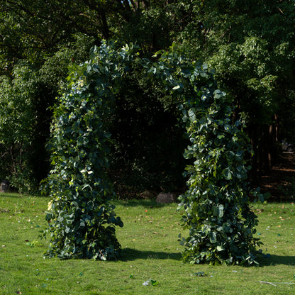 CA：Wedding Party Background Floral Arch Decoration (Including Frame)