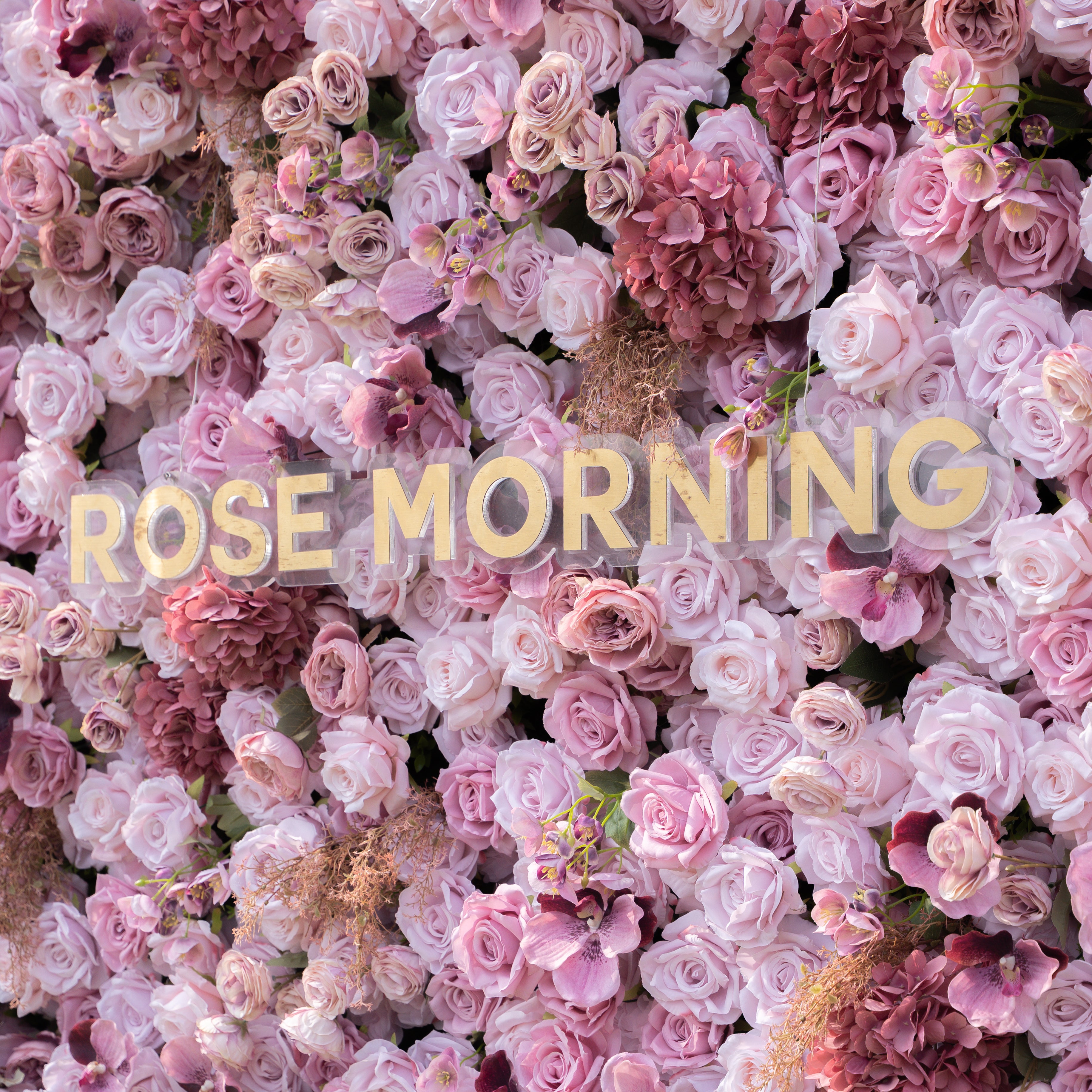 Carino：4D Fabric Artificial zip up curtain flower wall 8ft*8ft