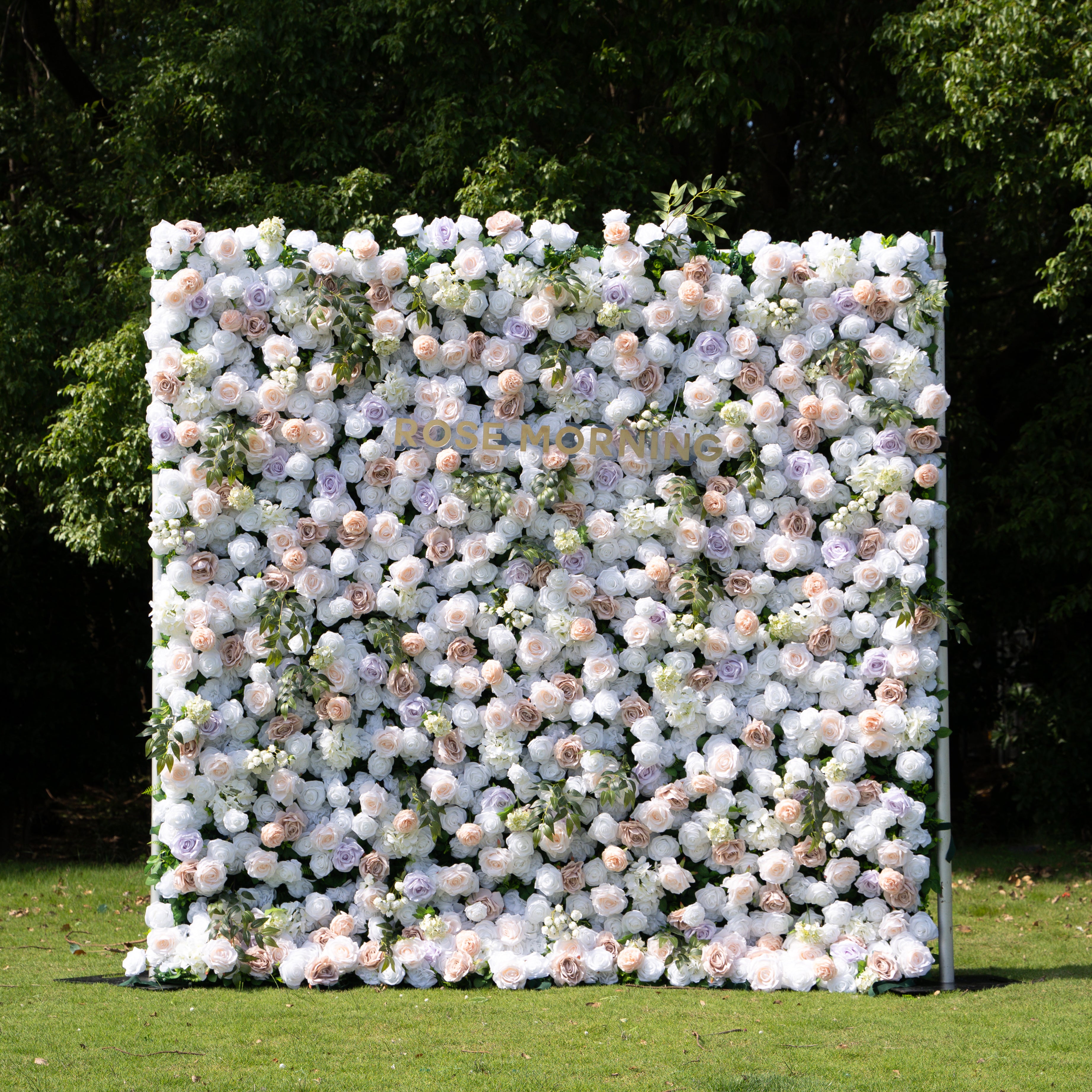 Catalina：3D Fabric Artificial rolling up curtain flower wall (Ready to ship)