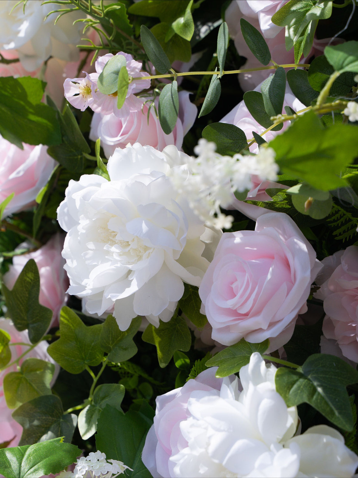 Bellarose: 3D Fabric Artificial Zip Up Curtain Flower Wall For Wedding and Events Decoration