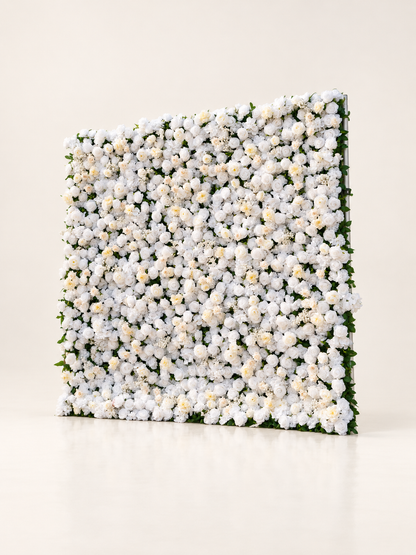 Evelisse: 3D Fabric Artificial Zip Up Curtain Flower Wall For Wedding and Events Decoration