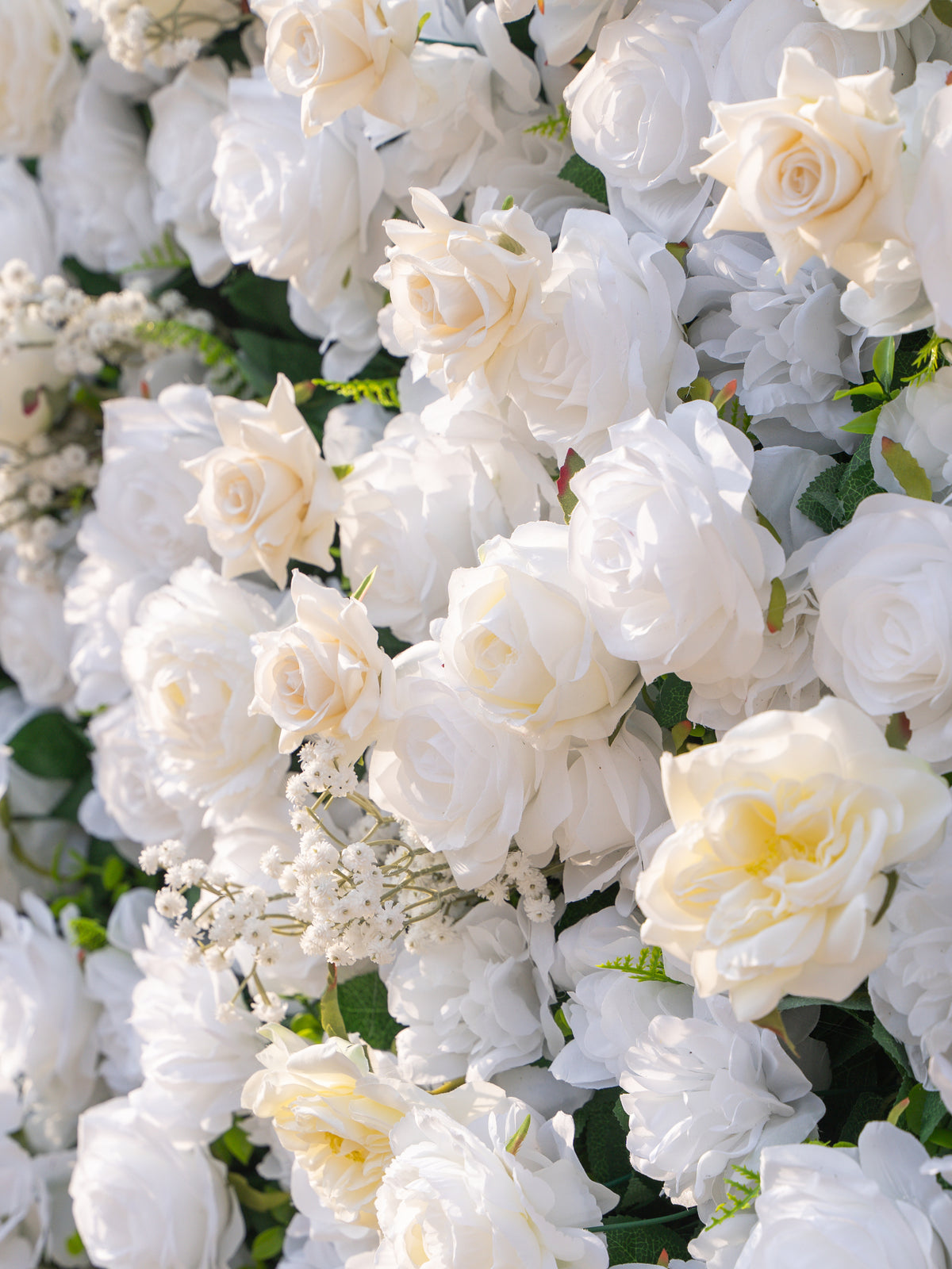 Evelisse: 3D Fabric Artificial Zip Up Curtain Flower Wall For Wedding and Events Decoration