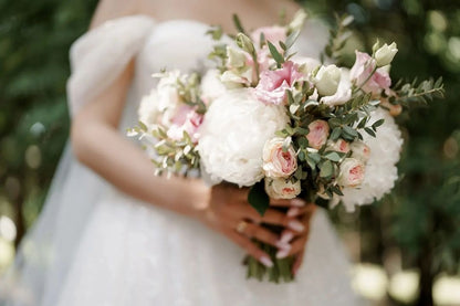 Dreamy wedding bouquet bridal bouquet -R086 Rose Morning