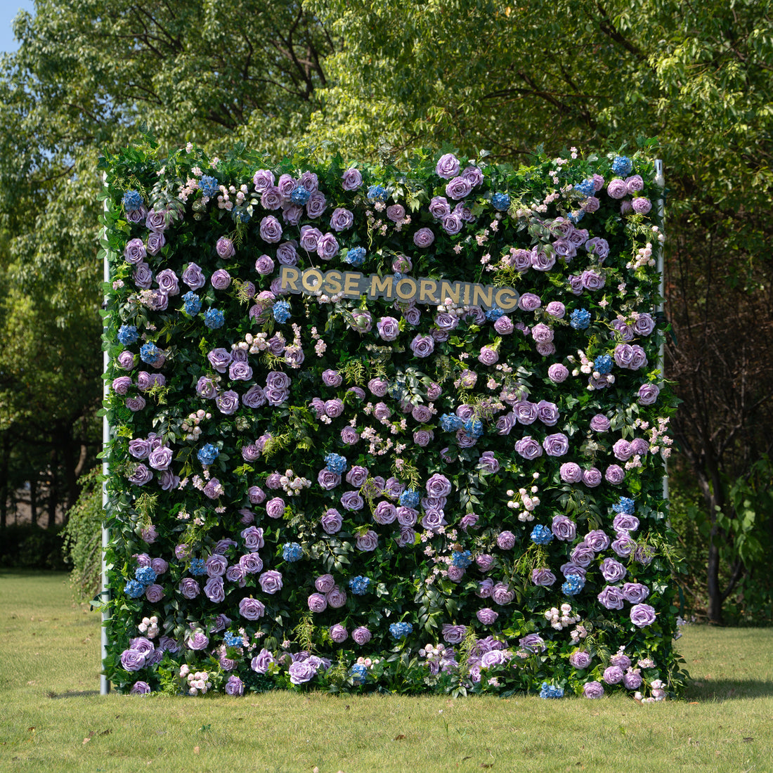 Dana:3D Fabric Artificial rolling up curtain flower wall