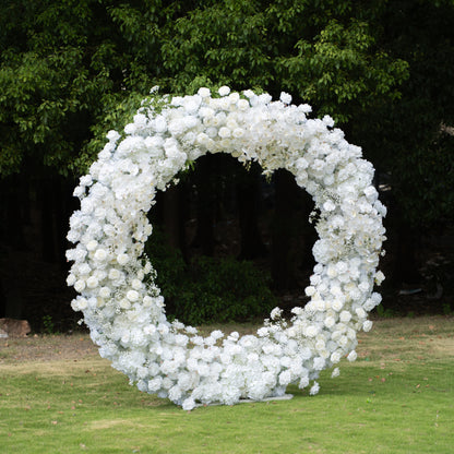 Donut Wedding Party Background Floral Arch Decoration