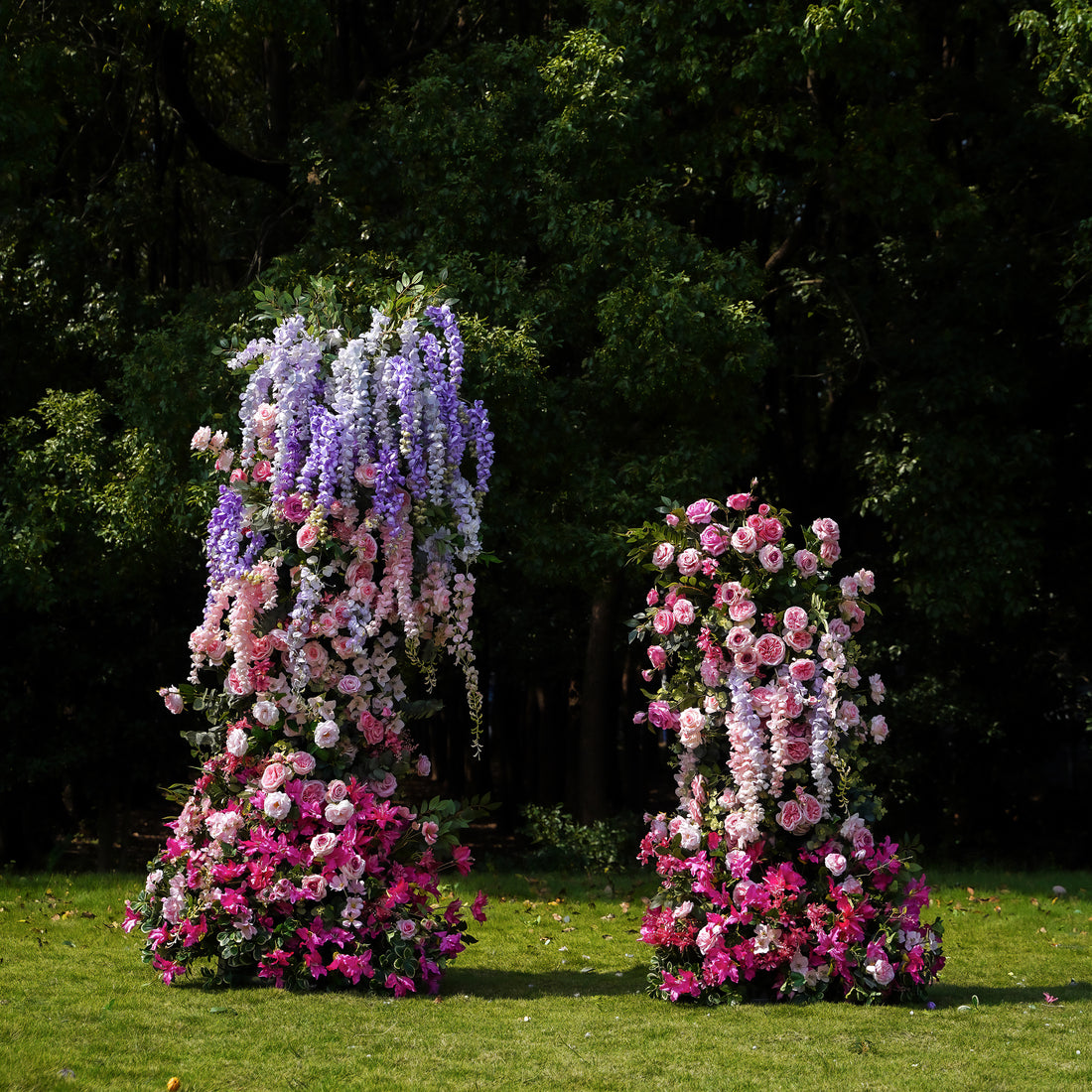 Dora Wedding Party Background Floral Arch Decoration Rose Morning