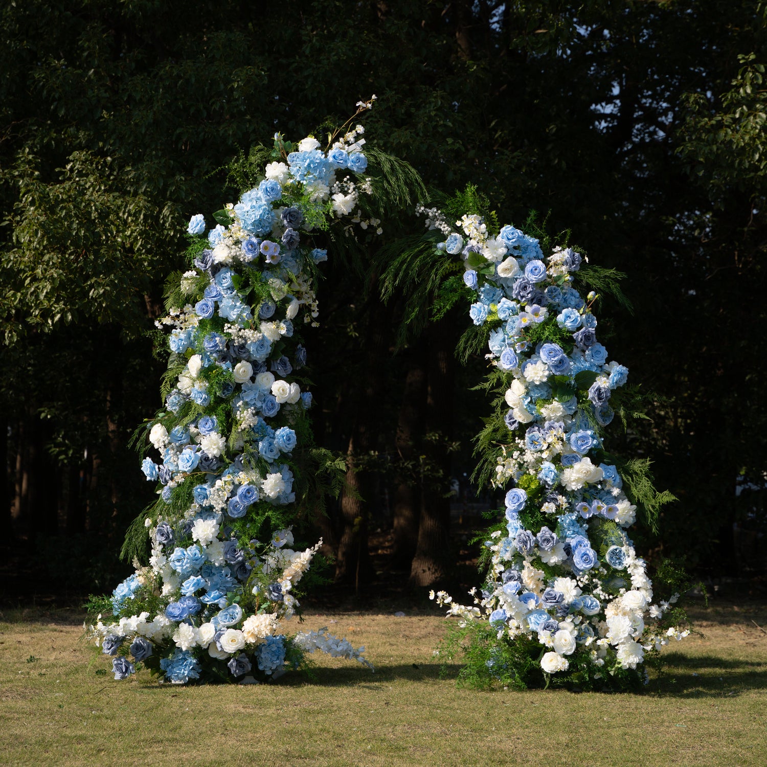Elia: Wedding Party Background Floral Arch Decoration (Including Frame)