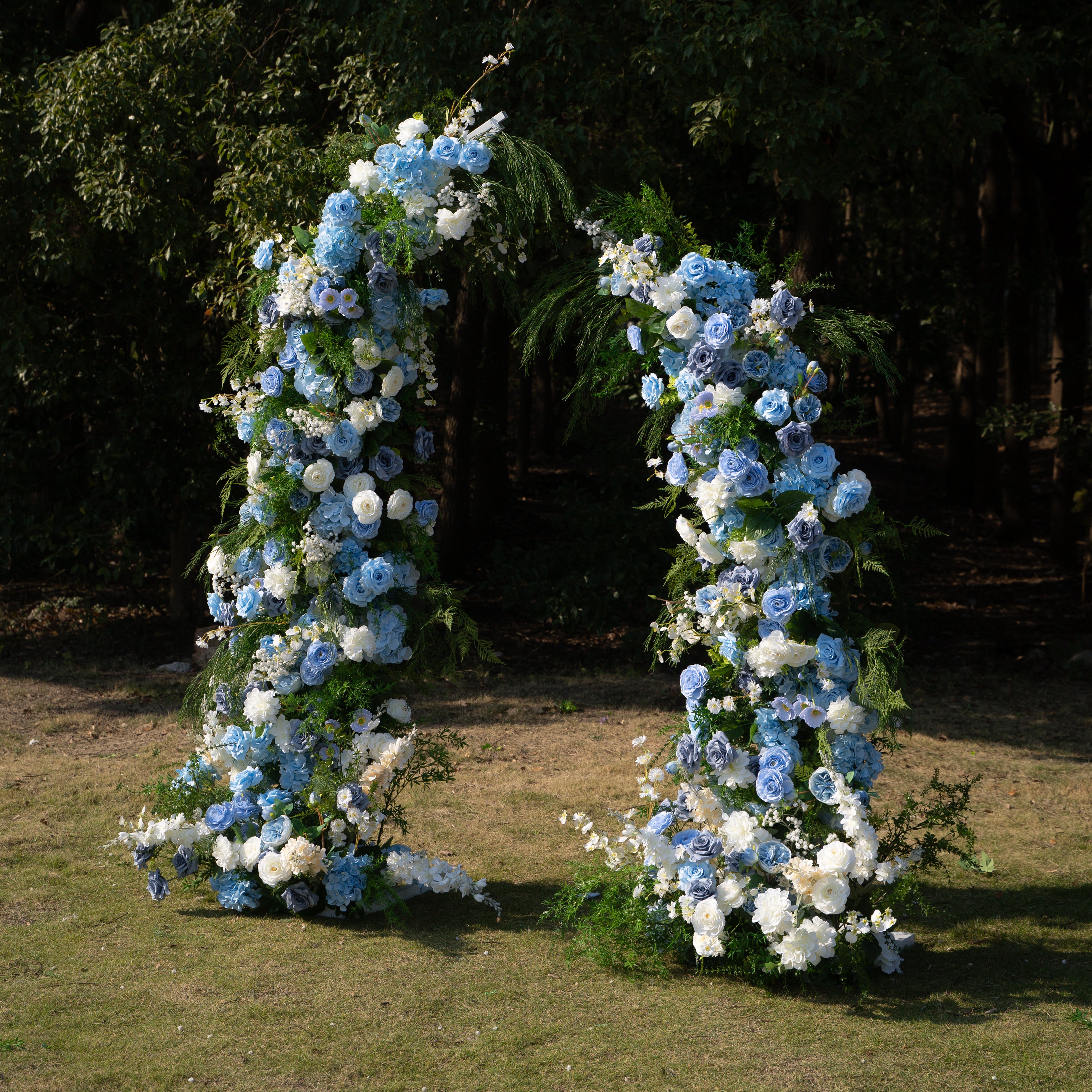 Elia: Wedding Party Background Floral Arch Decoration (Including Frame)