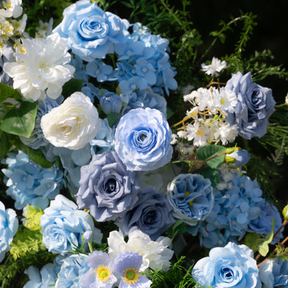 Elia: Wedding Party Background Floral Arch Decoration (Including Frame)