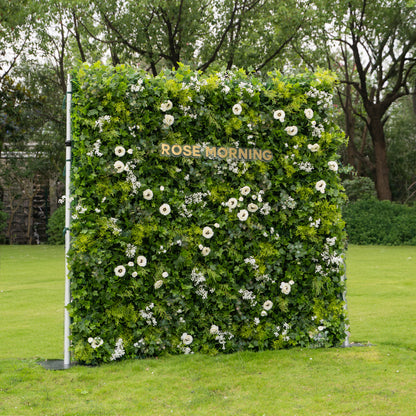 Eloise 2025：5D Fabric Artificial rolling up curtain flower wall