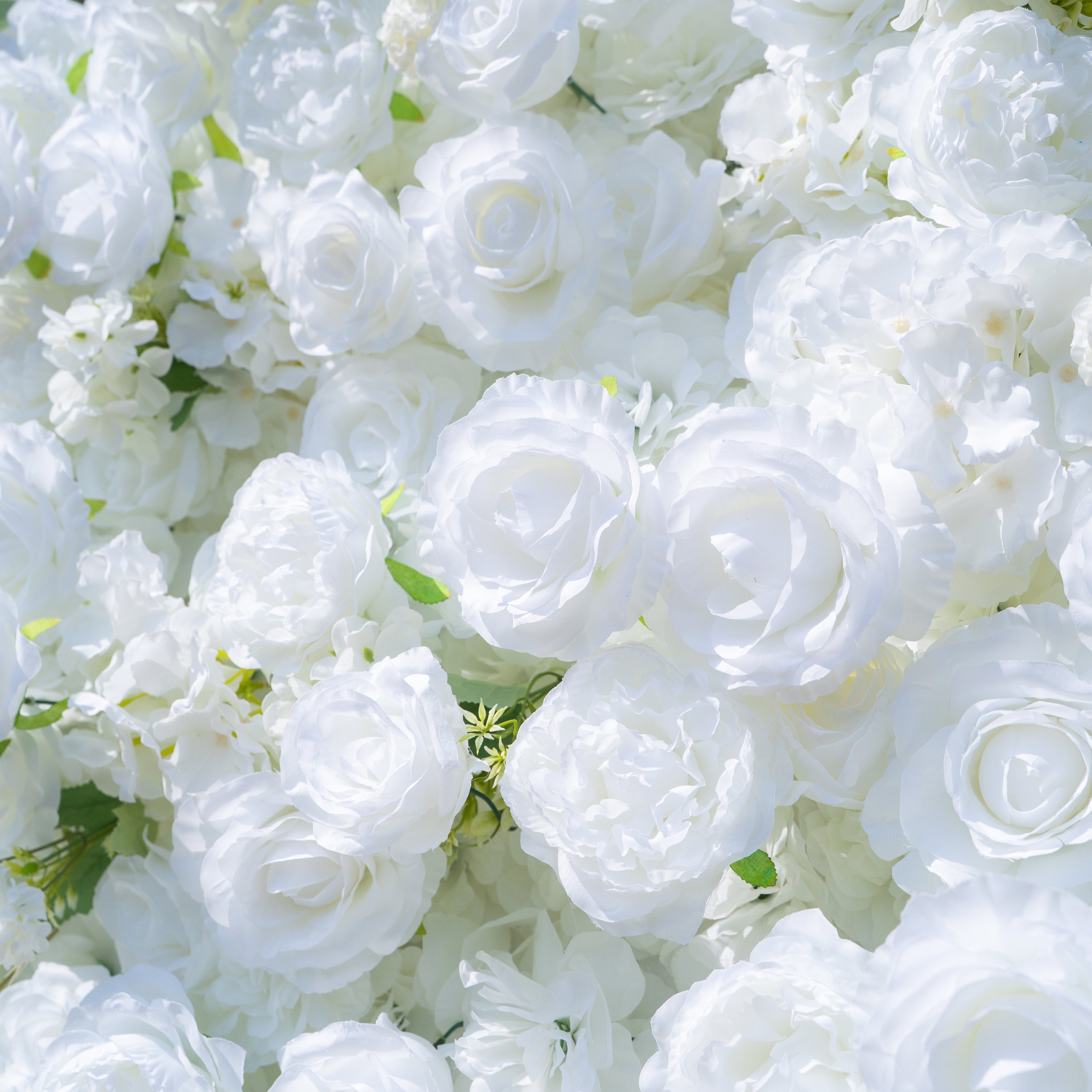 Felicity：5D Fabric Artificial rolling up curtain flower wall