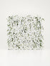 Galia 5D flower wall in Cloud White, front view
