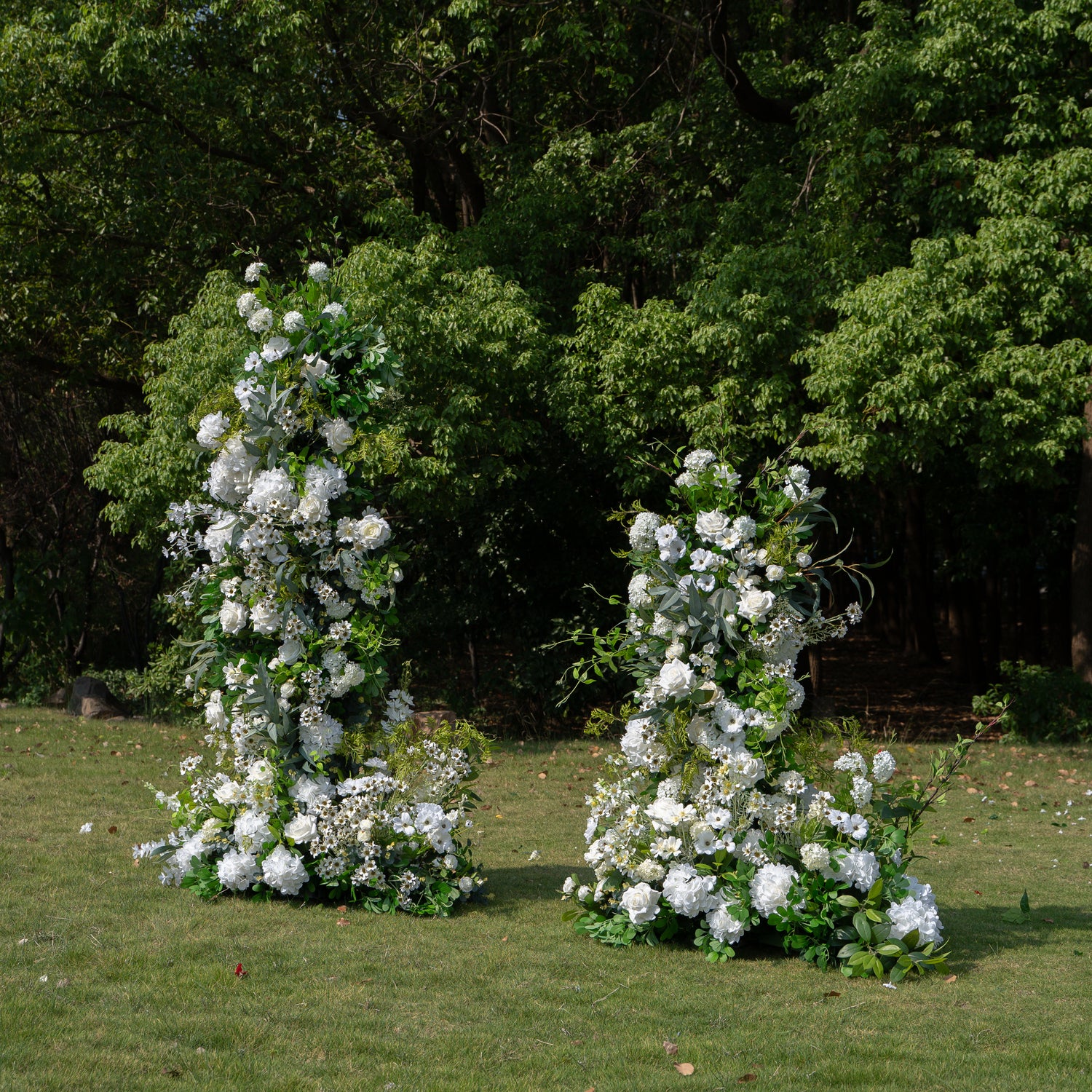 Gianna Wedding Party Background Floral Arch Decoration