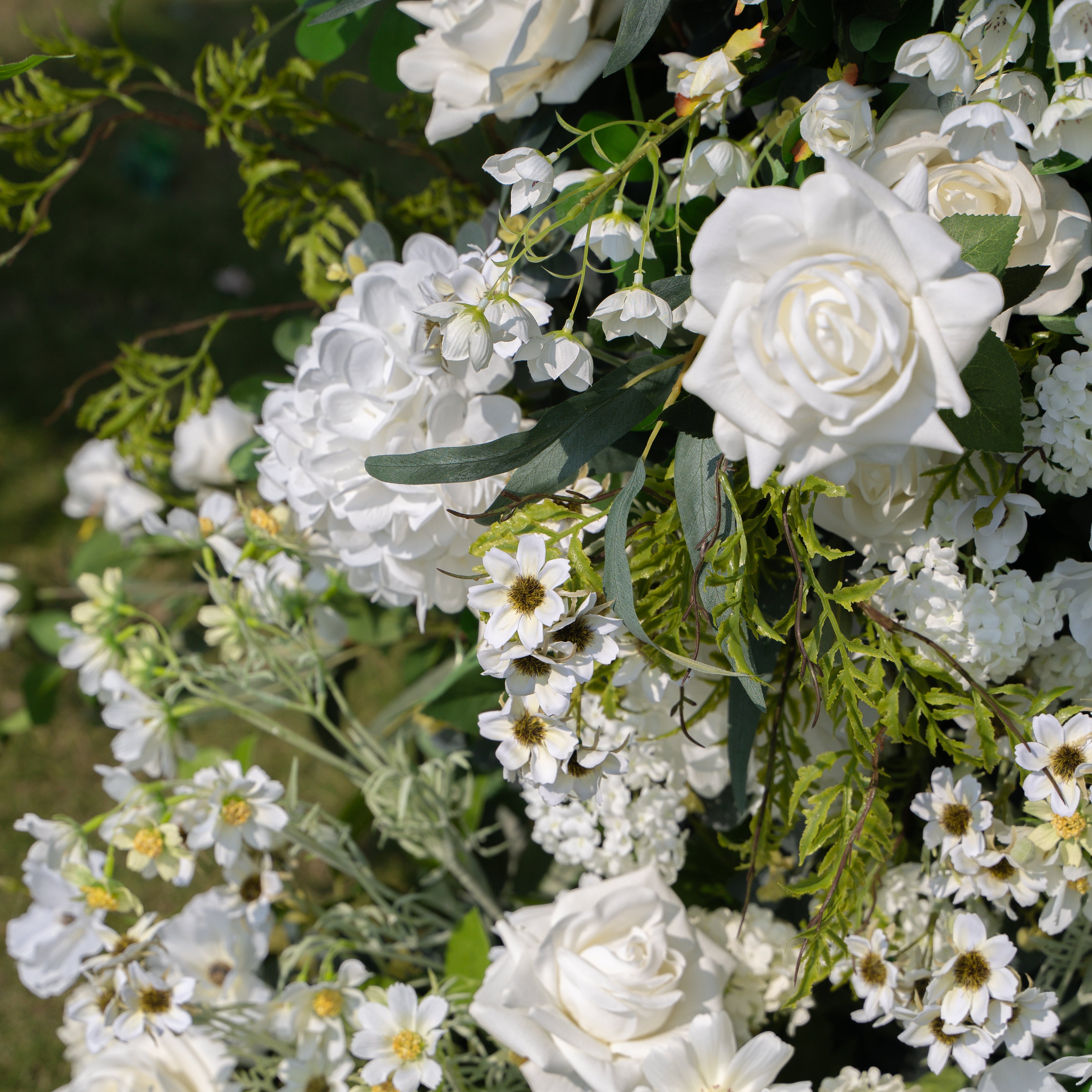 Gianna Wedding Party Background Floral Arch Decoration