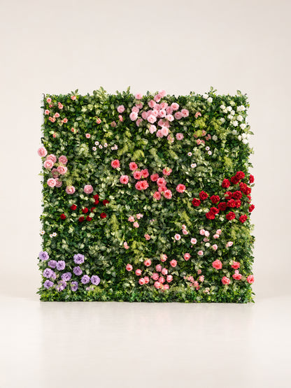 Fiorielle: 3D Fabric Artificial Zip Up Curtain Flower Wall For Wedding and Events Decoration