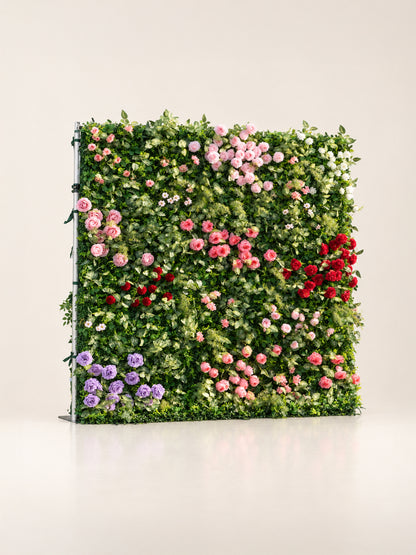 Fiorielle: 3D Fabric Artificial Zip Up Curtain Flower Wall For Wedding and Events Decoration
