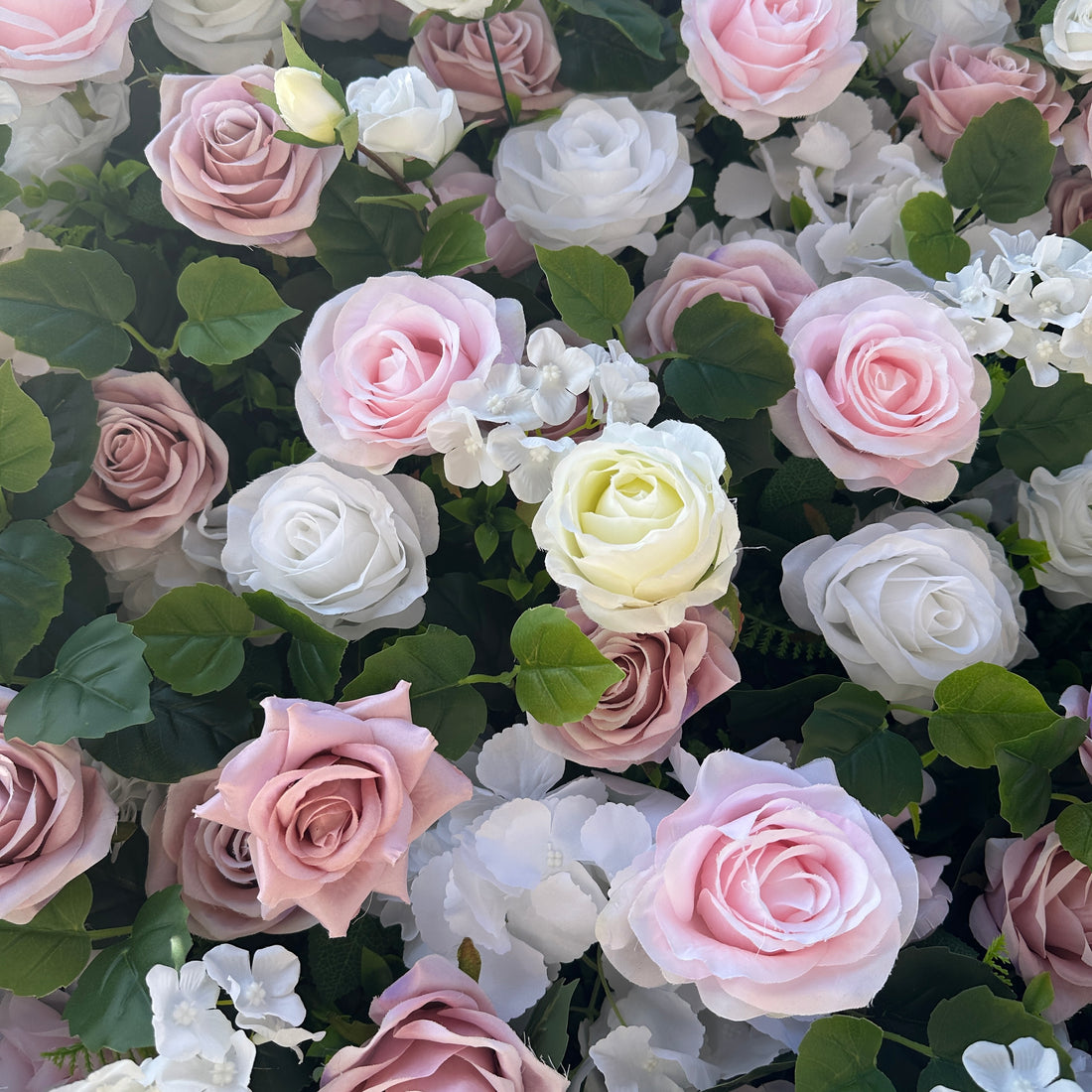 UL808：3D Unique Limited Fabric Artificial rolling up curtain flower wall （The ONLY ONE piece in the world）