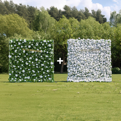 Bundle Sets Jane Plus + Shy wall: Fabric Backdrop Artificial rolling up flower walls