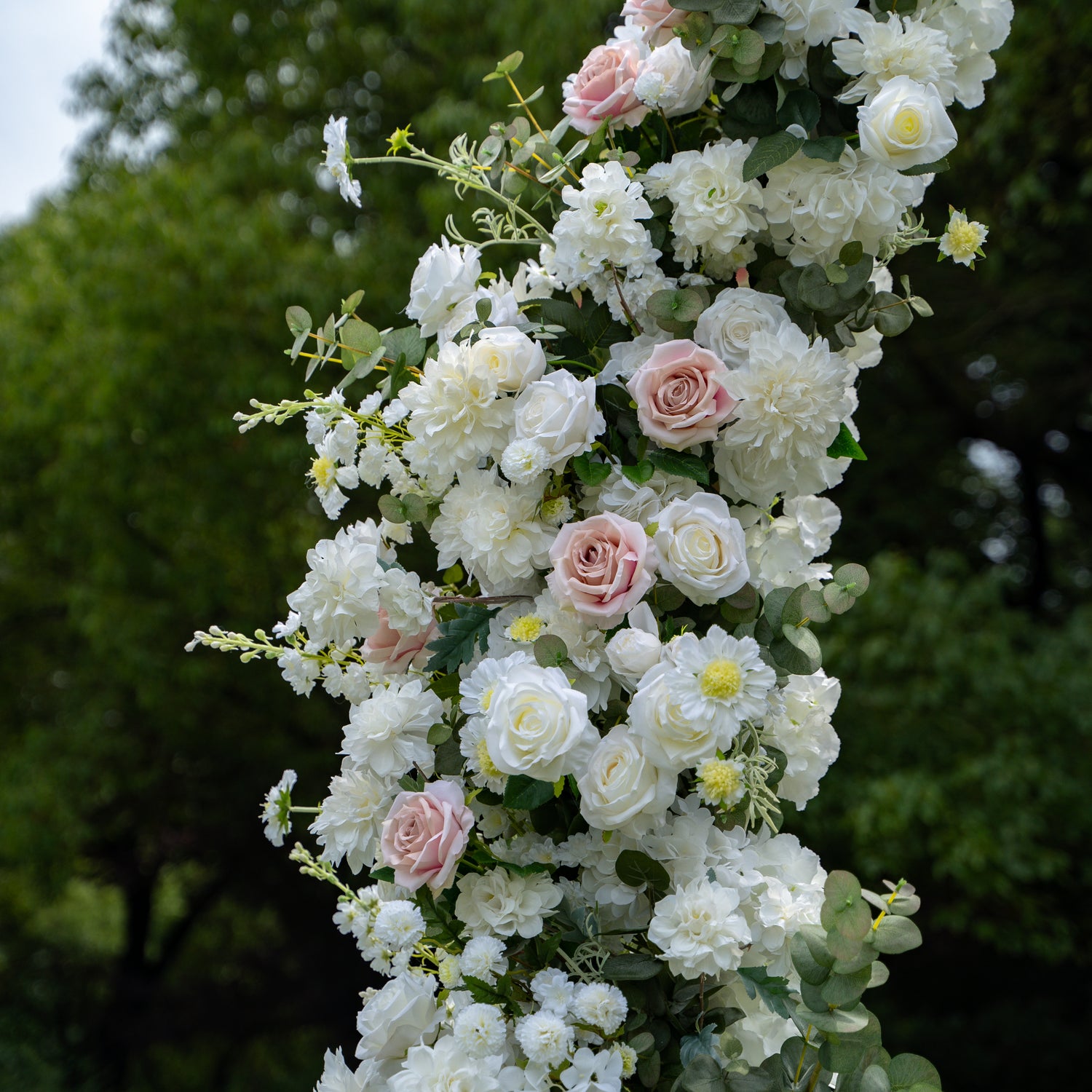 Jo : New Wedding Party Background Floral Arch Decoration