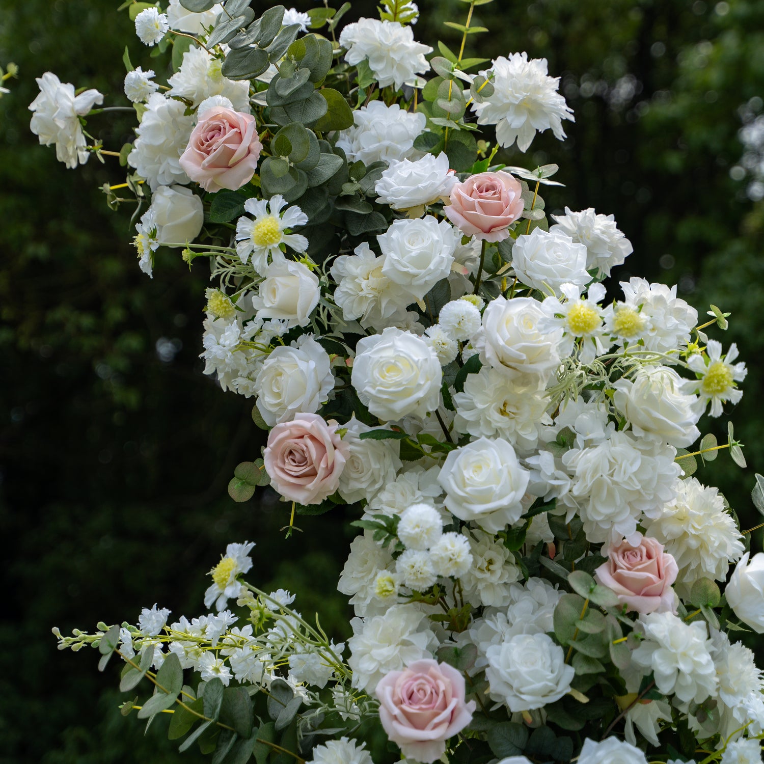 Jo : New Wedding Party Background Floral Arch Decoration