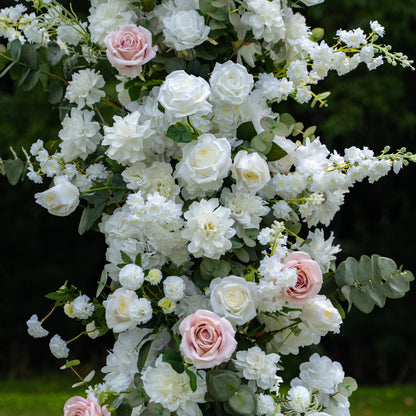 Jo : New Wedding Party Background Floral Arch Decoration