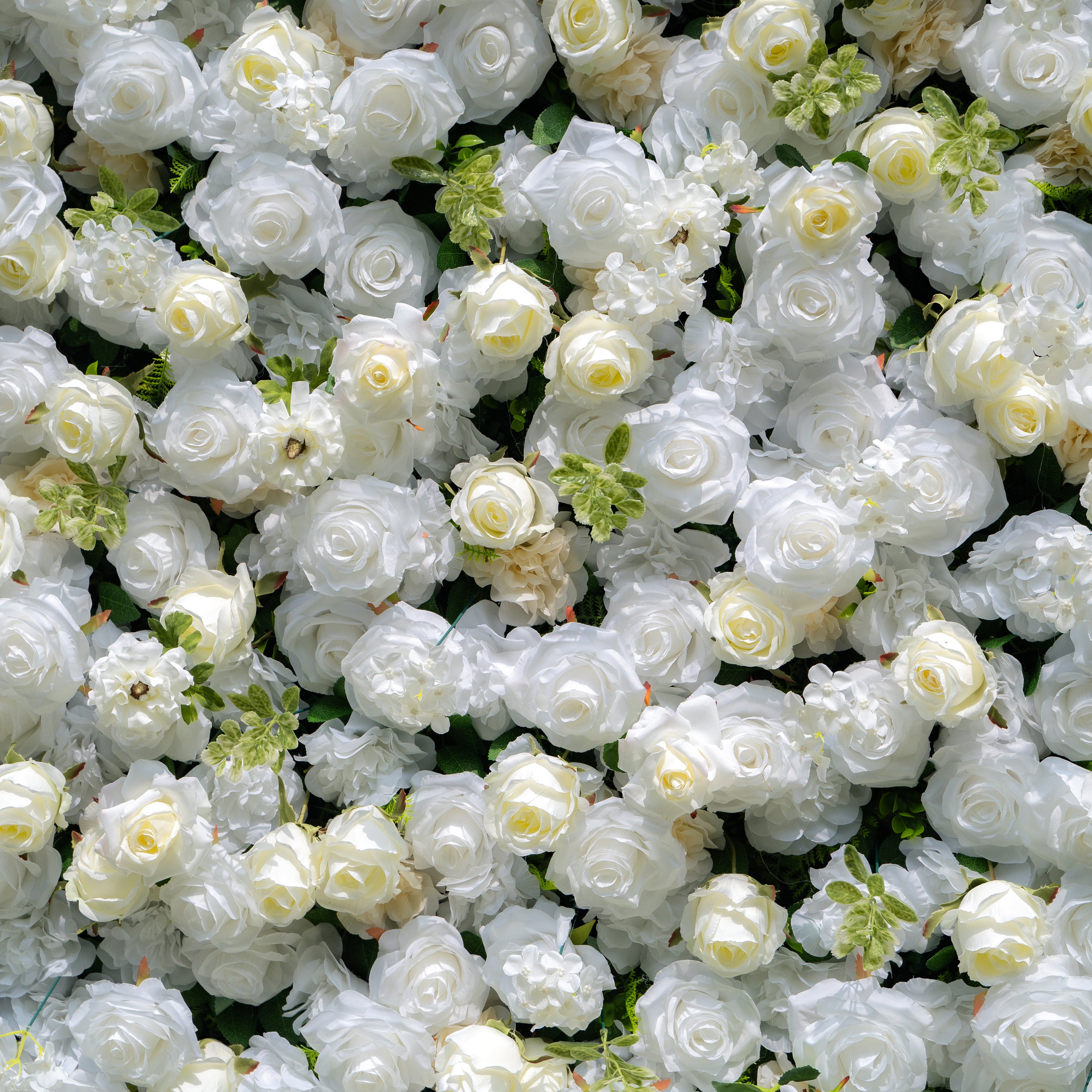 Juliana：3D Fabric Artificial rolling up curtain flower wall