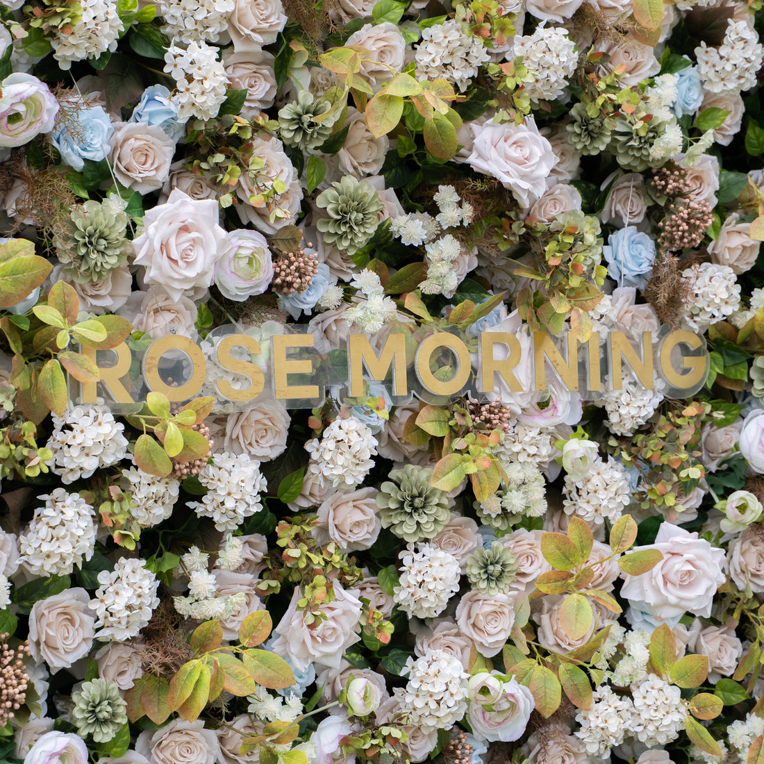 July：5D Fabric Artificial rolling up curtain flower wall (Ready to ship)