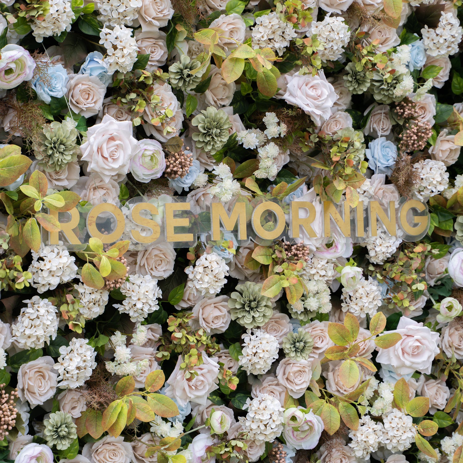 July：5D Fabric Artificial rolling up curtain flower wall (Ready to ship)
