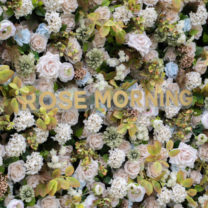 July：5D Fabric Artificial rolling up curtain flower wall (Ready to ship)