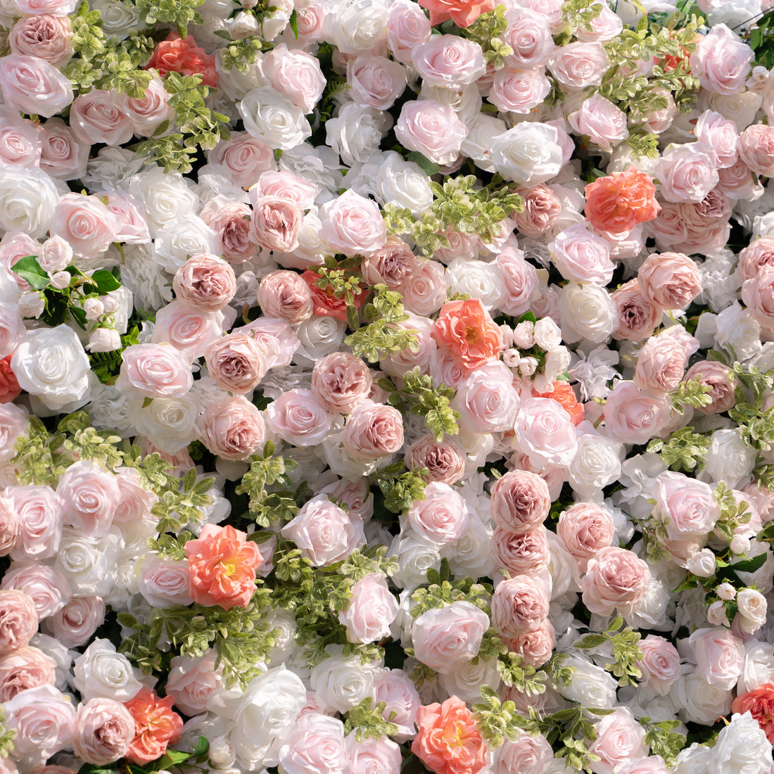 Kaisley:5D Fabric Artificial rolling up curtain flower wall