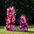 Kathryn Wedding Party Background Floral Arch Decoration Rose Morning