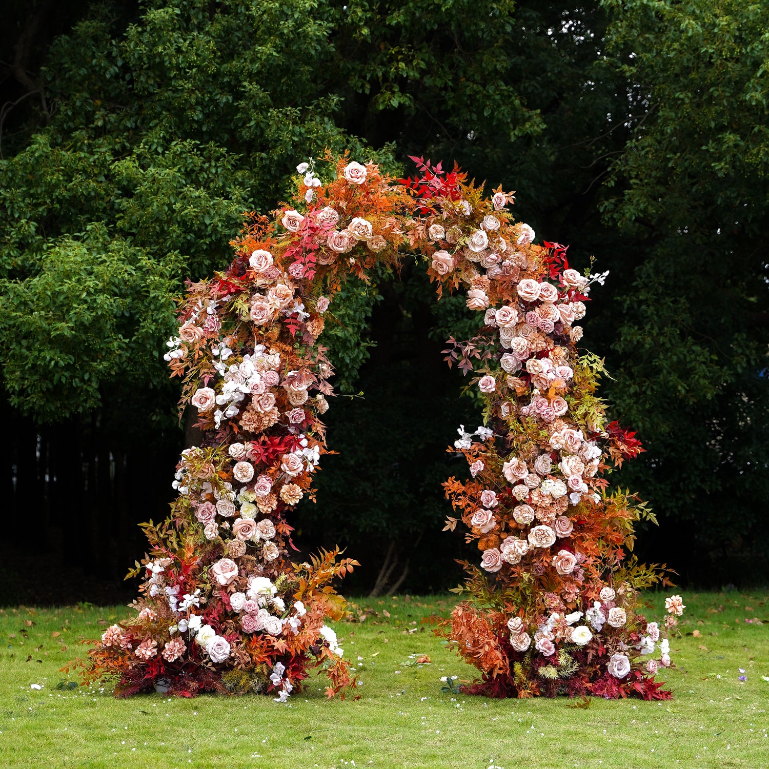 Liam 2023 New Wedding Party Background Floral Arch Decoration Rose Morning