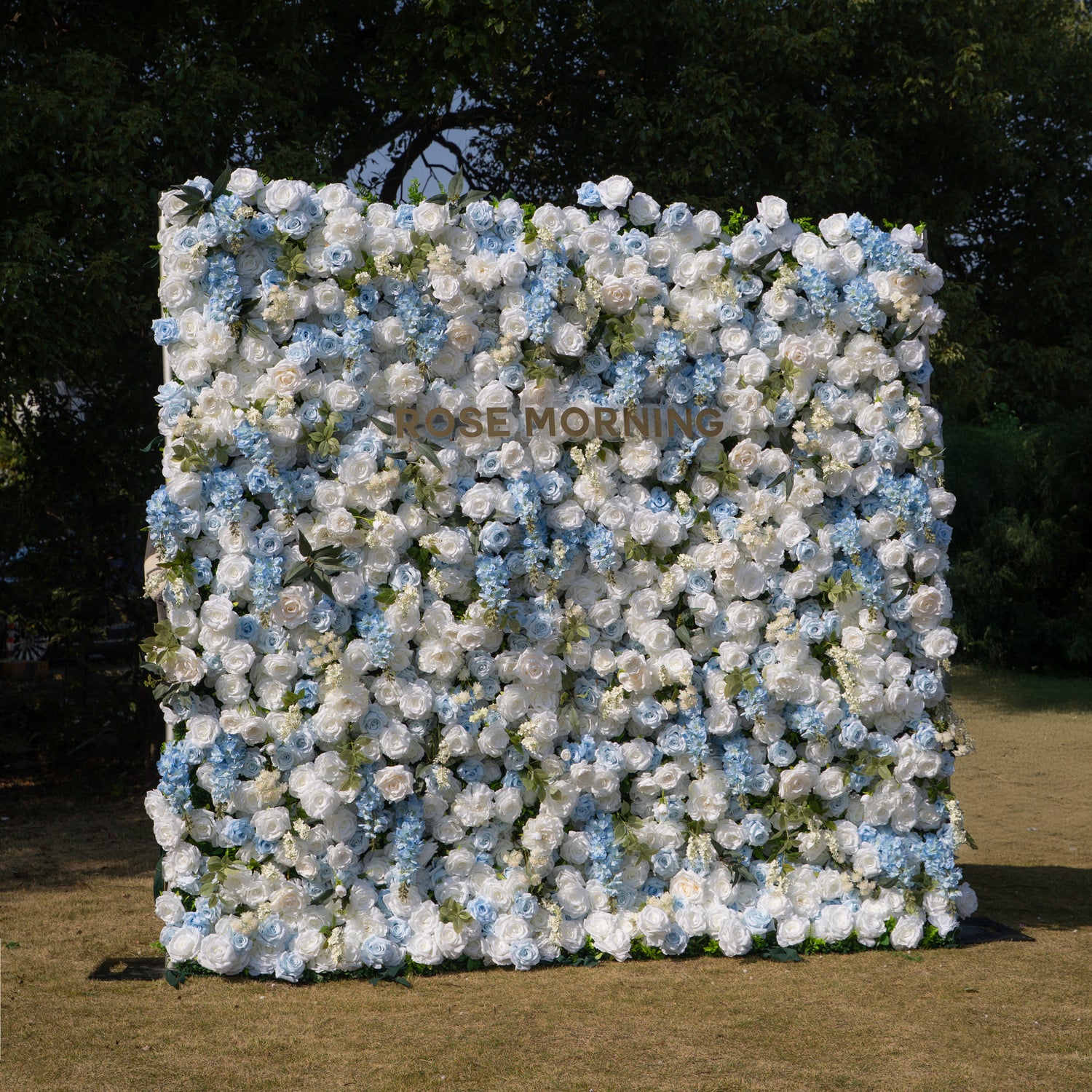 Loira ：Limited Custom Release Blue–white gradient Photogenic Full-bloom texture 8ft*8ft